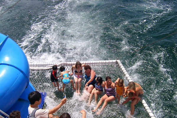 Boom Netting on Cruise