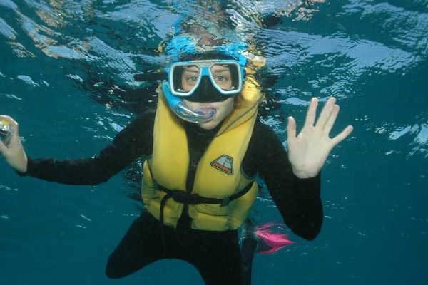 Snorkelling on the Great Barrier Reef